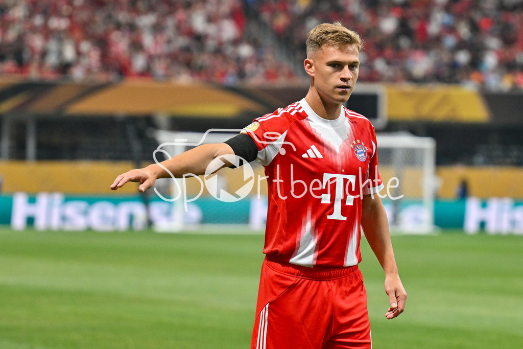 Paris Saint Germain - FC Bayern München | im Bild Joshua KIMMICH (FC Bayern Muenchen 6) / Einzelfoto / Freisteller / FIFA Club World Cup: Paris Saint Germain - FC Bayern Muenchen, Mercedes Benz Stadium am 05.07.2025 / NOT FOR SALE IN USA