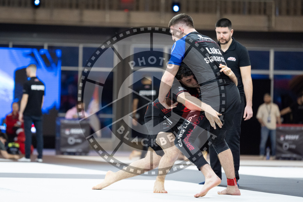 20260214PBB1427 | Fighters compete during the ADCC European Trials  competition day 1 in Belgrade, Serbia, on February 14, 2026.