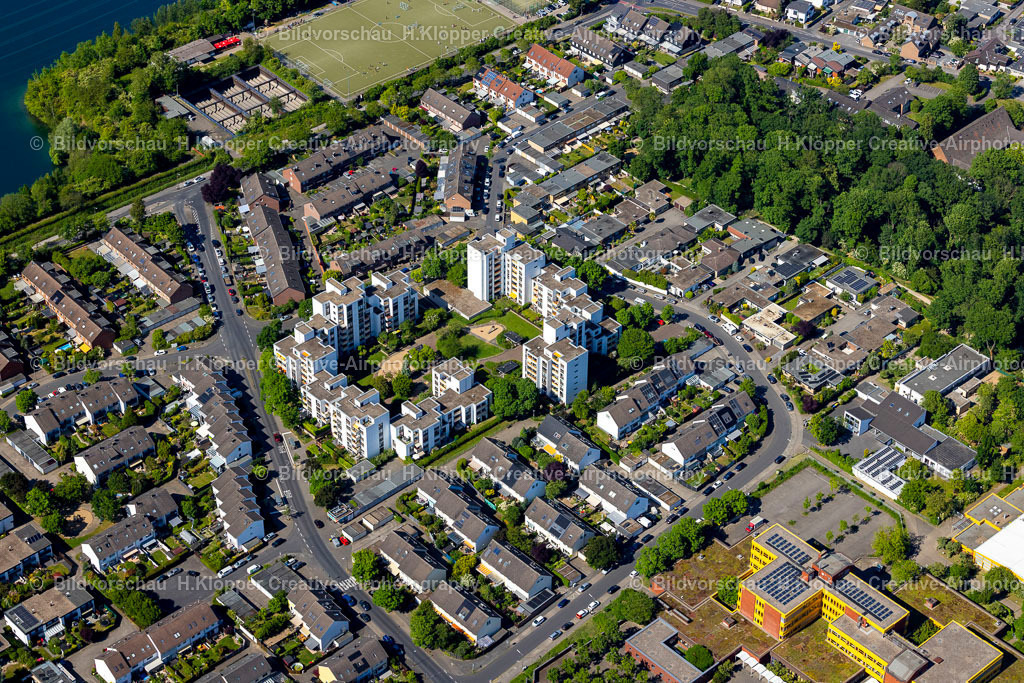 Luftbild Köln_Chorweiler-3397 | Luftbildfotografie und Luftbild Köln_ChorweilerPlattenbau- Hochhaus- Wohnsiedlung in Pesch im Bundesland Nordrhein-Westfalen, Deutschland - Realisiert mit Pictrs.com