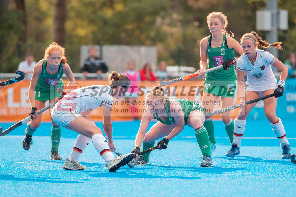 HK_20230713_102193 | Euro Hockey WU18 Germany vs Ireland Championship Girls &amp; Boys am 13.7.2023 CHTC , Krefeld ,