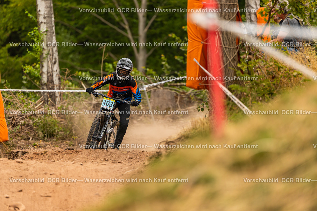 DM Downhill Ilmenau 2025 So R1-9558 | OCR Bilder Fotograf Eisenach Michael Schröder