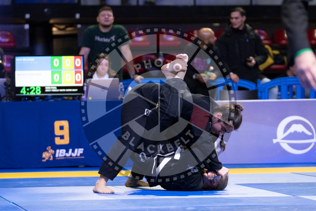 20240119PBB1322 | Fighters compete during the IBJJF European Championship in Paris, France, on January 19, 2024.