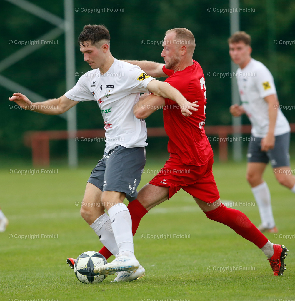 A_LUI_16082025_24 | SPORT,FUSSBALL,LT1 OOE LIGA ASKOE OEDT 1B-SPG ALGENMAX PREGARTEN 16.08.2025 IM BILD:MATEJ VULIC  (OEDT 1B) UND TOBIAS WOLLENDORFER (PREGARTEN) FOTO :FOTOLUI