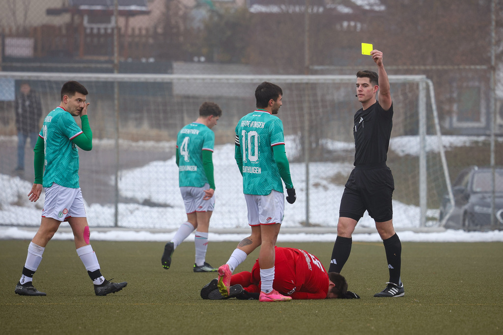 Heldenfingen-Buch_260131_6207 | SG Heldenfingen/Heuchlingen vs. TSV Buch, Fußball, Herren, Freundschaftsspiel, 2025/2026, 31.01.2026 in Söhnstetten, Kunstrasenplatz (Foto: Michael Bulling) - Realisiert mit Pictrs.com