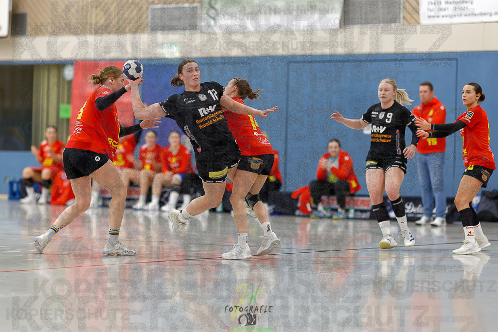 Frauen Regionalliga (HHV); HSG Wettenberg - HSG Twistetal | Frauen Regionalliga (HHV); HSG Wettenberg - HSG Twistetal am 08.11.2025 in Launsbach (Wettenberg) (Halle GS Launsbach (Wettenberg))Photo © 2025 - Jörg Heinrich - Realisiert mit Pictrs.com