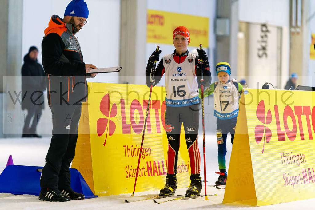 Thüringer Meisterschaft Oberhof | Skihalle Oberhof am 2. Februar 2025