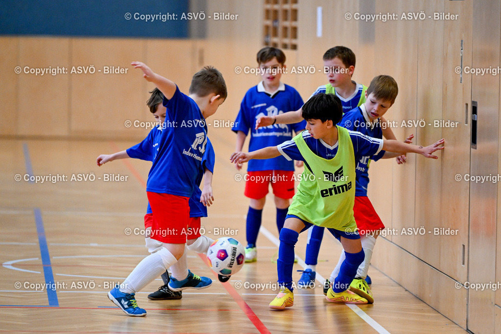 ASVÖ_ Fussballturnier SV Gallneukirchen_ 09.02.2025-66 | 09.02.2025, Gallneukirchen, AUT, ASVÖ, Fussball Nachwuchs Hallenturnier 2025, SV Gallneukirchen im Bild Teilnehmer U 9©Harald Dostal / fodo.media - Realisiert mit Pictrs.com