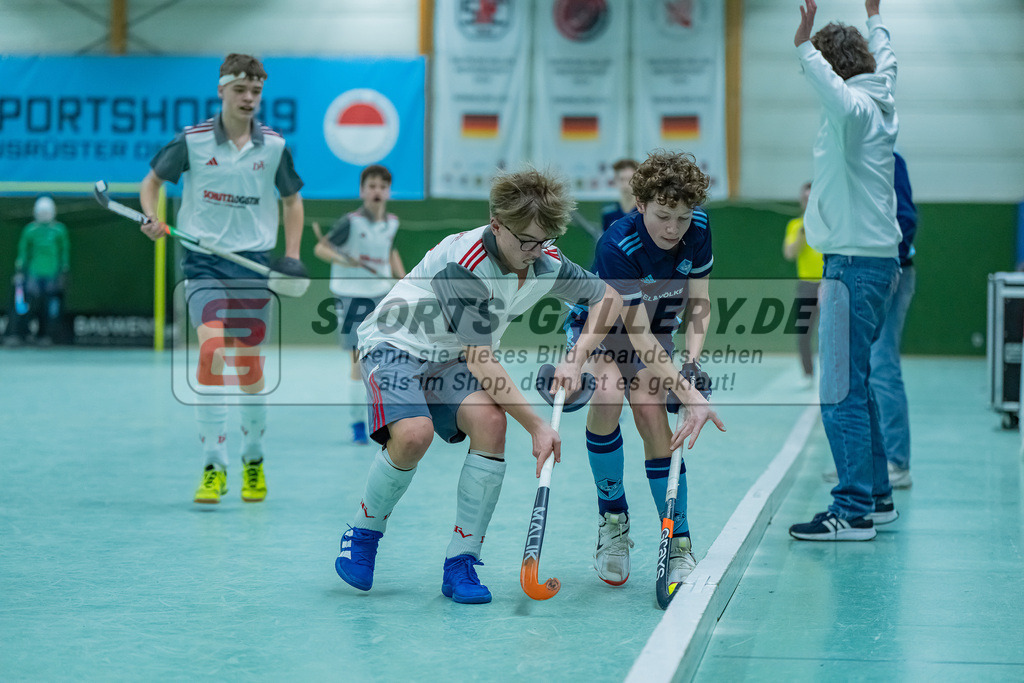 HK_20240225_108441 | 2. Halbfinale Deutsche Meisterschaft MU14 am 25.2.2024 Halle RW Köln, Köln ,
