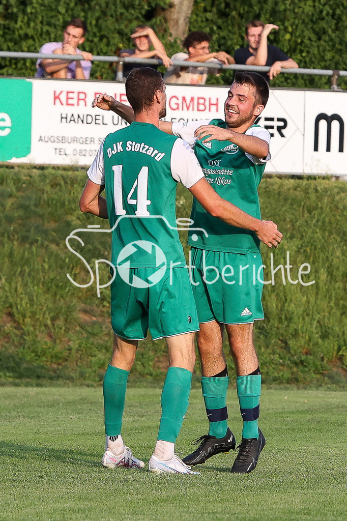DJK Stotzard - TSV Hollenbach II  | Jubel nach 1-0