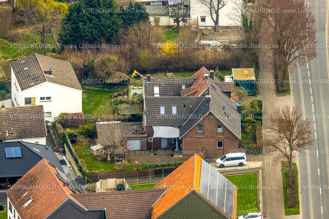 Werl240308476 | Luftbild, Wohngebiet und Wohnhaus Westönner Bundesstraße 21, Fotografie Jakob Studar, Westönnen, Werl, Nordrhein-Westfalen, Deutschland