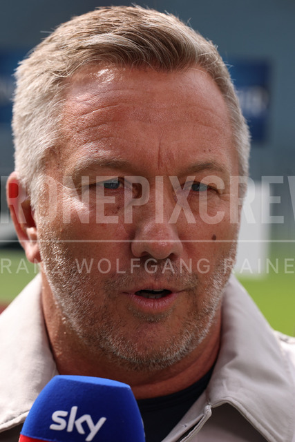 SK Puntigamer Sturm Graz vs TSV Egger Glas Hartberg – Championship Group    | Graz, Austria, 12.Apr.26 - SOCCER - ADMIRAL Bundesliga, SK Puntigamer Sturm Graz vs TSV Egger Glas Hartberg. The image shows headcoach Manfred Schmid (Hartberg).    
