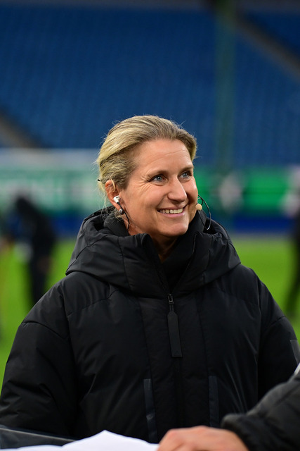 Fußball I Frauen I Saison 2025-2026 I DFB-Pokal I Achtelfinale I Hamburger SV - Bayer 04 Leverkusen I 15954 | Saskia Breuer - Realisiert mit Pictrs.com