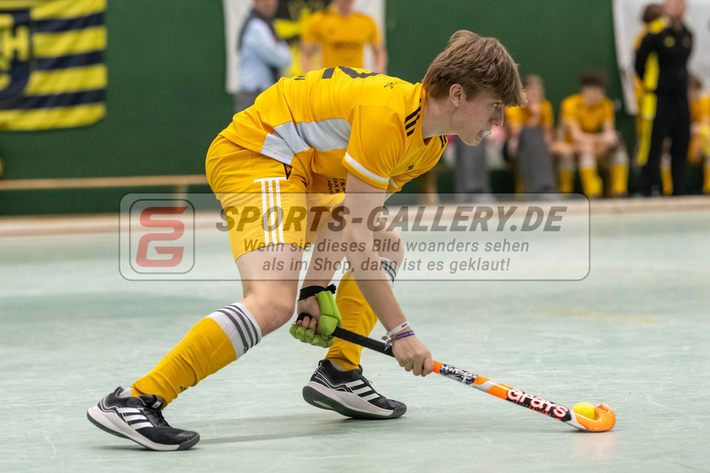SFE_20230304_0022 | Deutsche Meisterschaft Männliche U16 Halle 2023 am 04.03.2023 in Köln (KTHC Stadion Rot-Weiss Köln Tennis and Hockey Club), Photo: Stephan Fehrmann 2022 (Sports-Gallery)