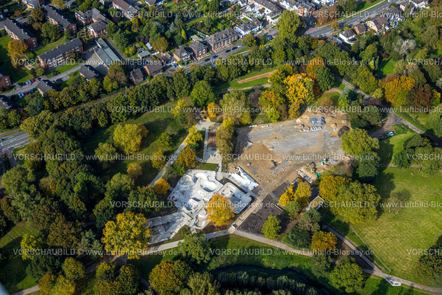 Moers241012741 | Luftbild, Skatepark Moers-Hülsdonk Sportanlage und Baustelle, Moers, Moers, Ruhrgebiet, Nordrhein-Westfalen, Deutschland