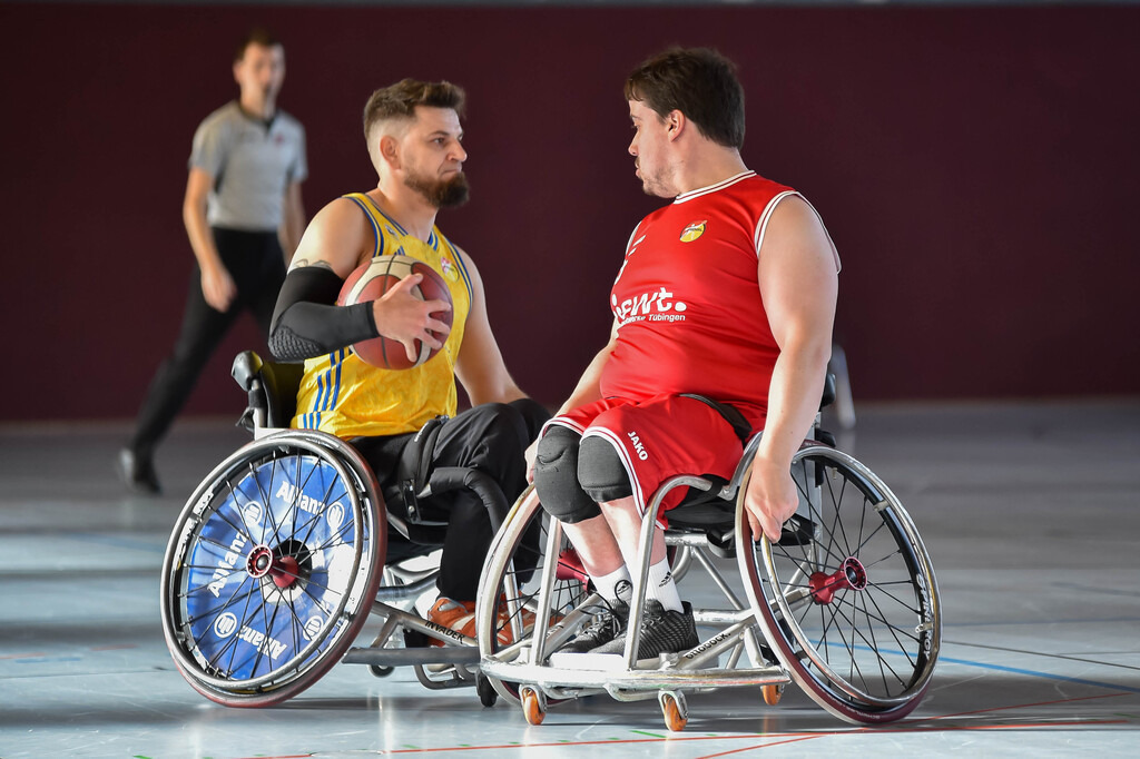 2024-11-23-0252 | RSKV Tuebingen vs. Alba Berlin, Rollstuhlbasketball, 2. Bundesliga Sued, 5. Spieltag, Saison 2024/2025, 23.11.2024, Foto: Ralph Kunze - Realisiert mit Pictrs.com