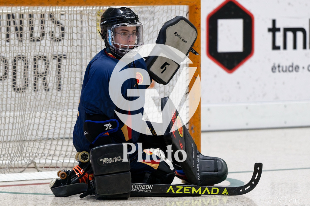 U17  - Geneve RHC B v Geneve RHC A  |  during the U17  match between Geneve RHC B and Geneve RHC A  at Centre sportif de la queue d'arve in Geneve, Switzerland