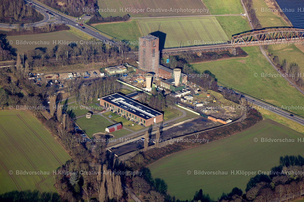 Luftbild Duisburg-8778 | Luftbildfotografie Sanierung eines Gebäudekomplexes " Zeche Rheinpreußen Schacht VII " in Duisburg im Bundesland Nordrhein-Westfalen, Deutschland - Realisiert mit Pictrs.com