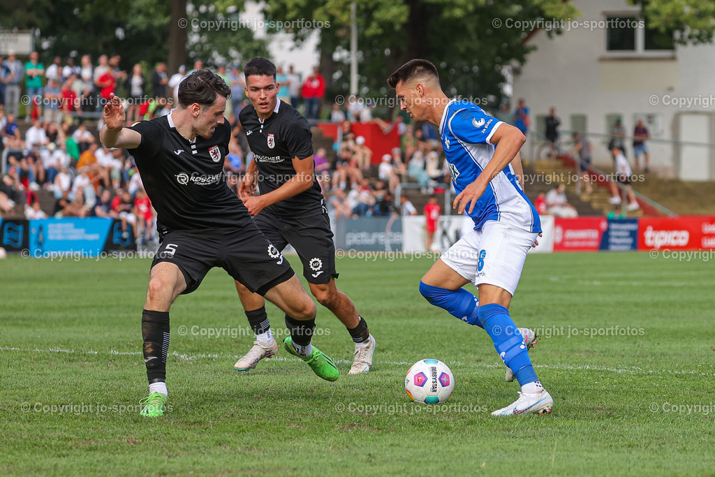 Giessen_Darmstadt (381) | 16.07.2023; Testspiel; Waldstadion Gießen; FC Gießen - SV Darmstadt 98; Ergebnis: 2:0 (0:0)