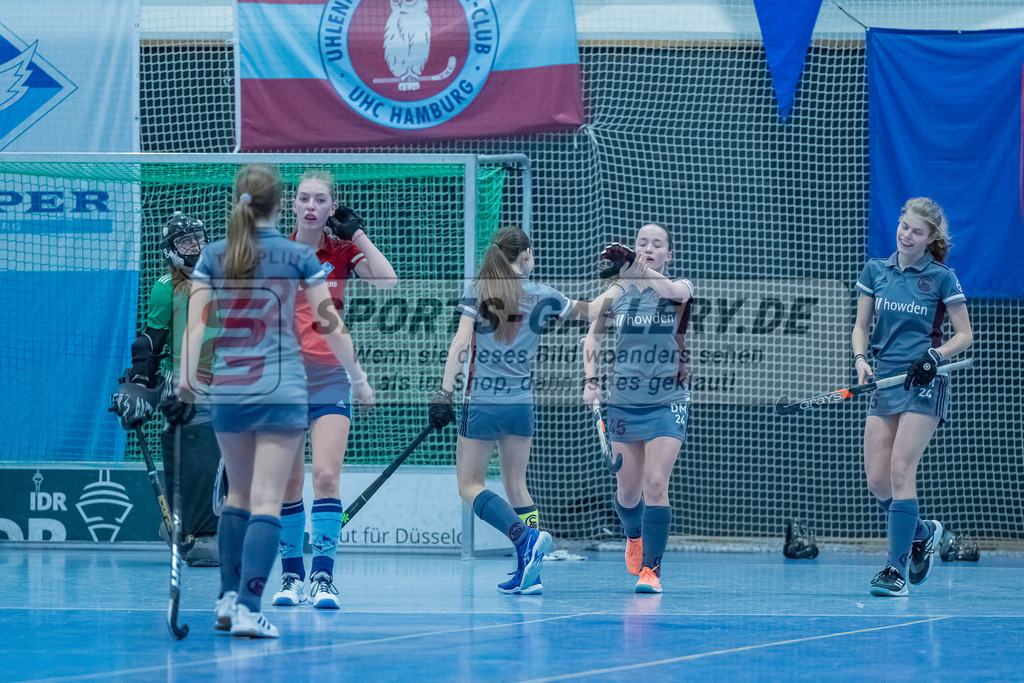 HK_20240303_109278 | Spiel um Platz 3 Deutsche Meisterschaft WU16 am 3.3.2024 Halle DHC, Düsseldorf ,