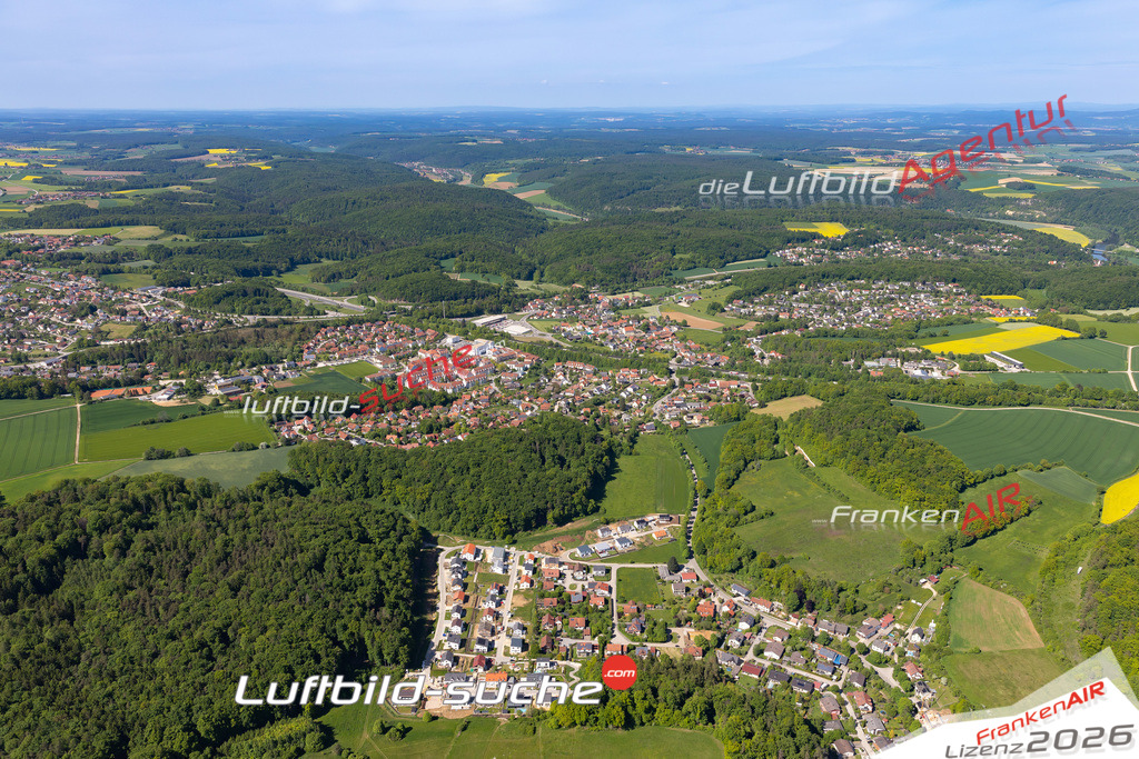 Das Luftbild der Stadt Nittendorf wurde 2021 vom Flugzeug heraus erstellt (keine Drohne) Aufnahmehöhe ca.450 Meter- hohe Bildauflösung und Druck-Qualität garantiert!