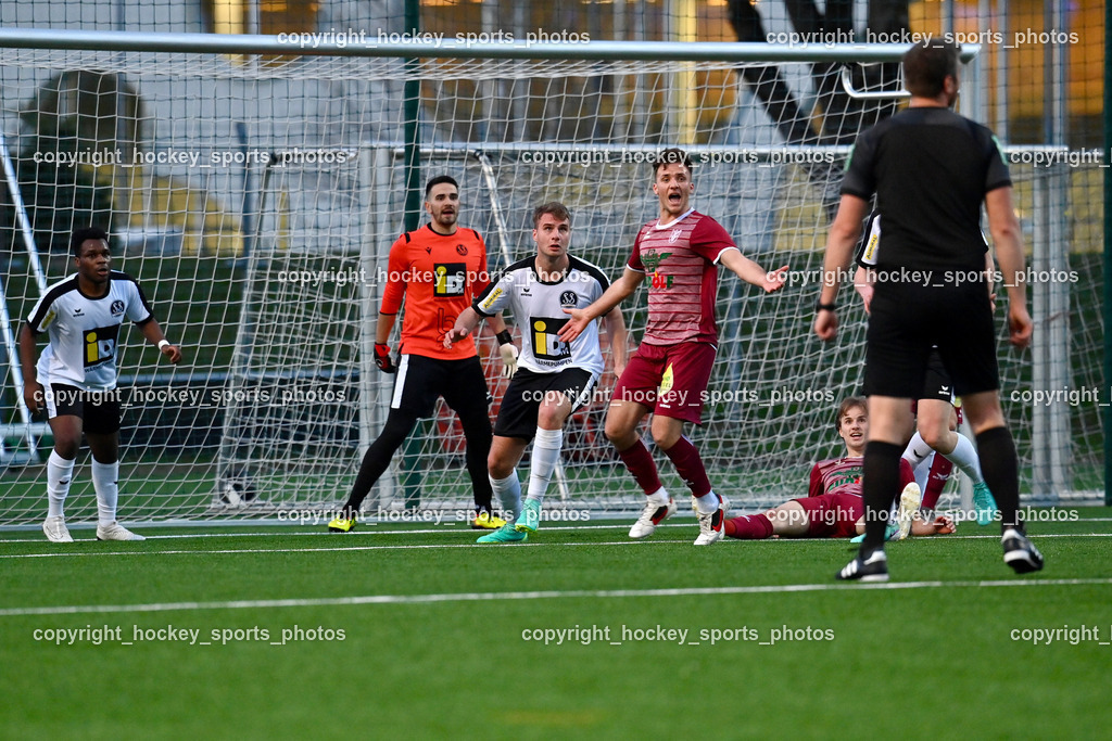 SV Spittal vs. VST Völkermarkt 5.4.2024 | #8 Rashidi Mohamed Udikaluka SV Spittal, #1 Marko Soldo SV Spittal, #4 Thomas Walker SV Spittal, #21 Oliver Kuester VST Völkermarkt, SV Spittal vs. VST Völkermarkt 5.4.2024, SV Spittal vs. VST Völkermarkt am 05.04.2024 in Spittal an der Drau (Goldeck Stadion), Austria, (Photo by Bernd Stefan)