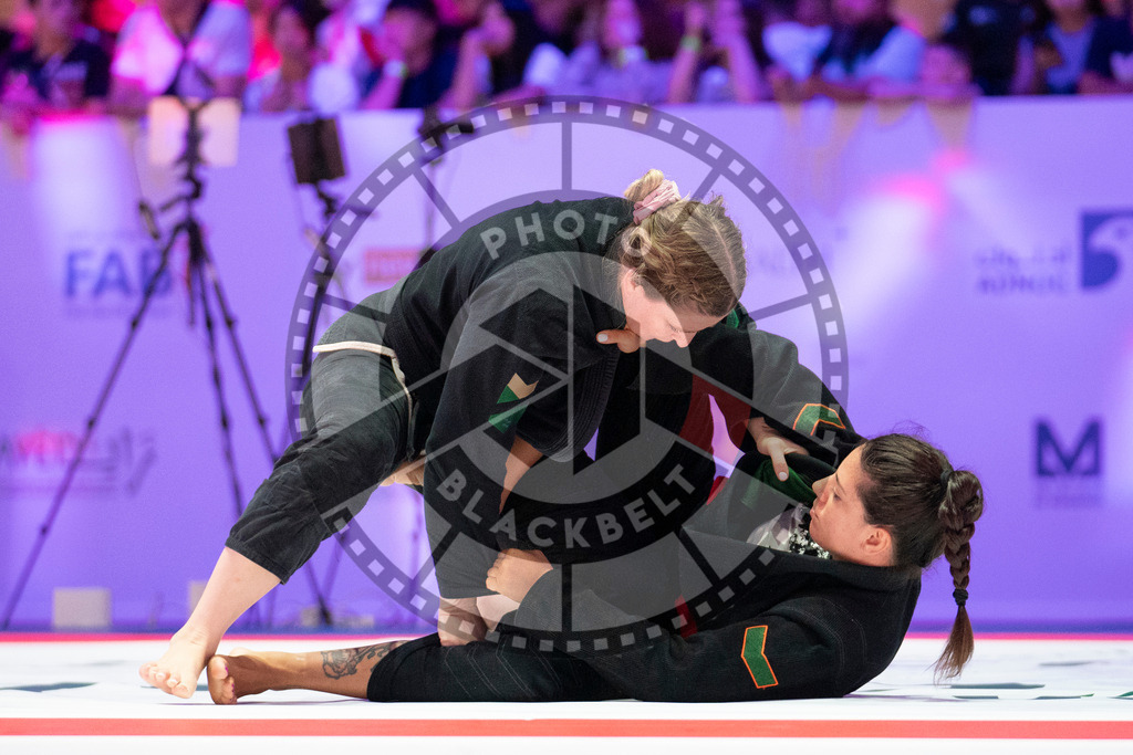 20231107PBB4619 | Fighters compete during the AJP World Master Championship in the Mubadala Arena in Abu Dhabi, Arab United Emirates, on November 7, 2023.