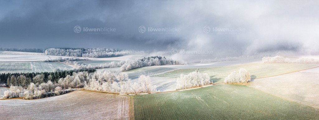 Eingefrostete Schwäbische Alb  | löwenblicke | shop