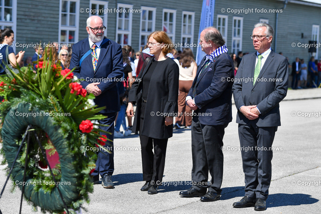 Internationale Gedenk- und Befreiungsfeier Gedenkstaette Mauthausen 2022_ 15.05.2022-74 | 15.05.2022, Mauthausen, AUT, Internationale Gedenk- und Befreiungsfeier Gedenkstaette Mauthausen 2022, im Bild Vertreter Mauthausen Komitee// International Liberation Ceremony 2022, Mauthausen CC Memorial 2022/05/15