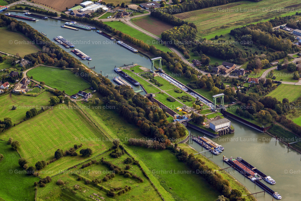 3491707 | Schleuße Friedrichsfeld, Weser-Dattel-Kanal bei Wesel