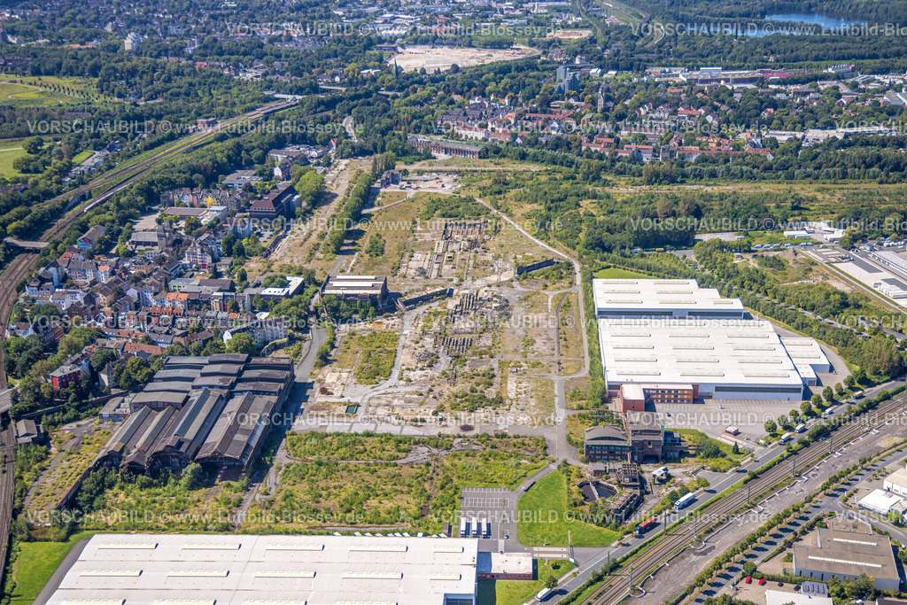Dortmund240800993 | Luftbild, Union Gelände Baustelle, hinten die Brachfläche der ehemaligen Zeche Dorstfeld Schacht 1/4 Karl-Funke-Straße, Dorstfelder Brücke, Dortmund, Ruhrgebiet, Nordrhein-Westfalen, Deutschland