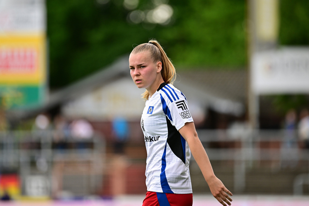 Fußball I Frauen I Saison 2024-2025 I 2. Bundesliga I 26. Spieltag I SV Meppen - Hamburger SV | Der Sportfotograf. - Realisiert mit Pictrs.com