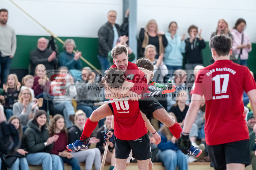 HK_20250202_102479 | 2. Bundesliga Halle Herren Club Raffelberg - Schwarz Weiss Köln am 2.2.2025 Halle am Raffelberg, Duisburg ,