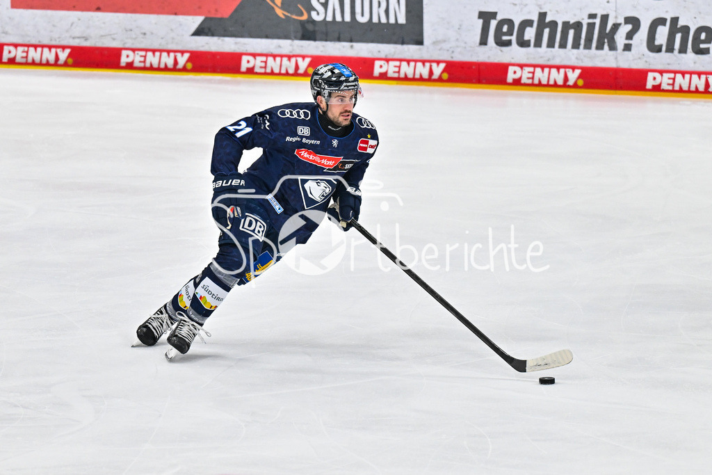 ERC Ingolstadt - Nuernberg Ice Tigers | im Bild Wayne SIMPSON (ERC Ingolstadt 21) / Einzelfoto / Freisteller / DEL: ERC Ingolstadt - Nuernberg Ice Tigers, Saturn-Arena am 26.03.2025