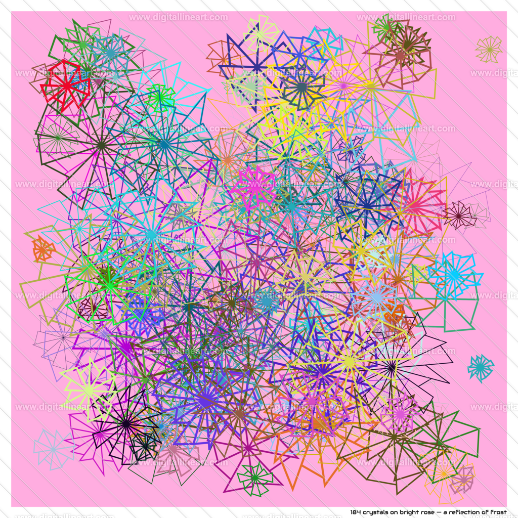 184-crystals-bright-rose-a-reflection-of-frost | digitallineart - Realisiert mit Pictrs.com