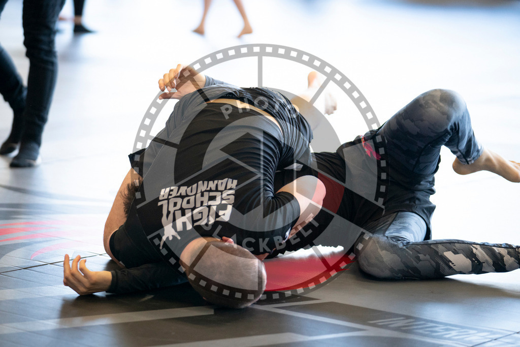 20240309PBB4912 | Fighters compete during the International Luta Livre (ILLCS) Spring Championship in Hannover, Germany, on March 9, 2024.