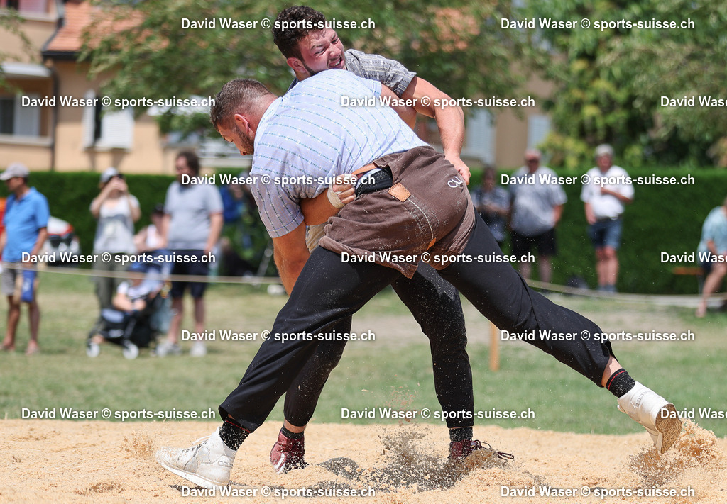 Gapany Benjamin ___ - Bapst Ludovic _ _ la F_te Romande de Lutte suisse _ Romanel-sur-Lausanne le 16.07.2023 Photos Waser David _ sports-suisse.ch _ (2) | sports-suisse.ch