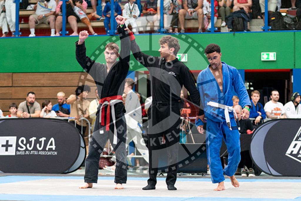 20230826PBB52345 | Fighters compete during the AJP INTLPRO BJJ and grappling competition in Hamburg, Germany, on August 26 2023.
