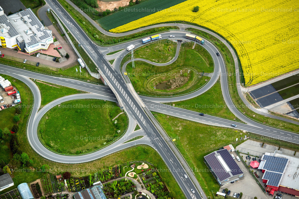 3500395 | Strassenkreuz Bei Miltenberg Nord