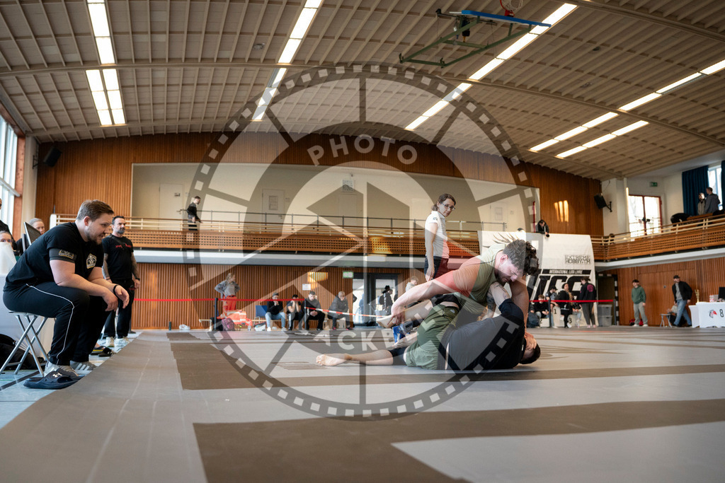 20240309PBB7634 | Fighters compete during the International Luta Livre (ILLCS) Spring Championship in Hannover, Germany, on March 9, 2024.