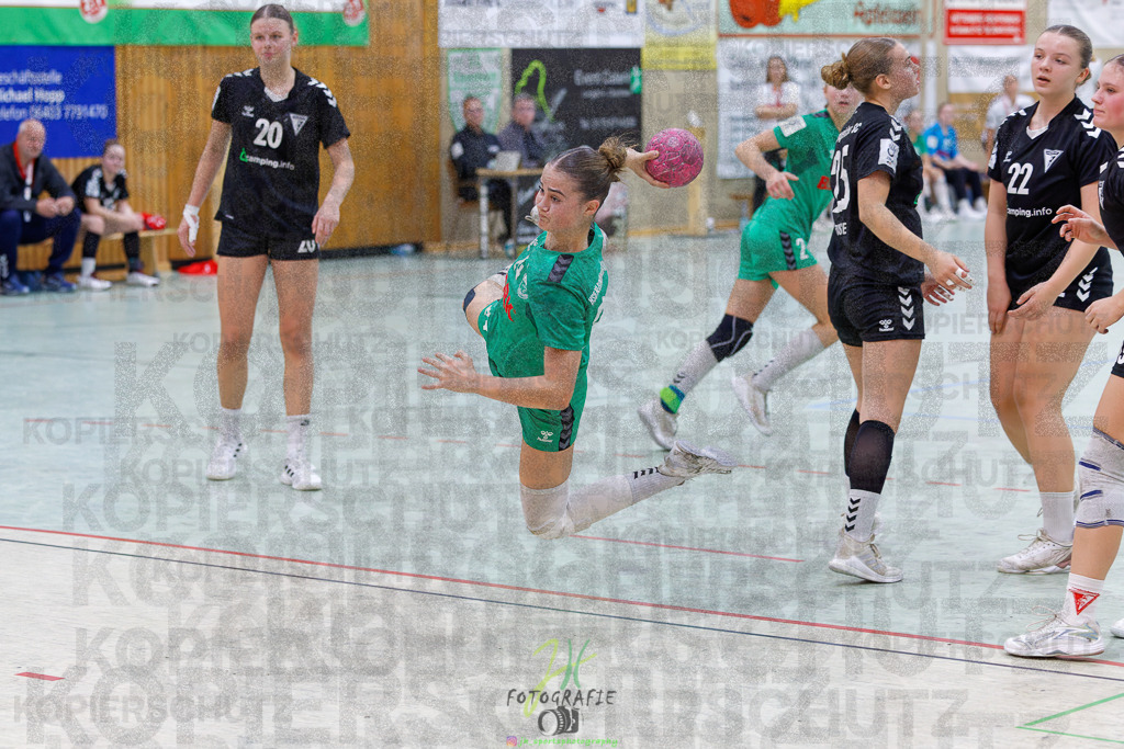 2024-10-19_247 | Jugendbundesliga B-Jugend weiblich; HSG Kleenheim/Langgöns - Longericher SC am 19.10.2024 in Oberkleen (Weidig-Halle) - Realisiert mit Pictrs.com