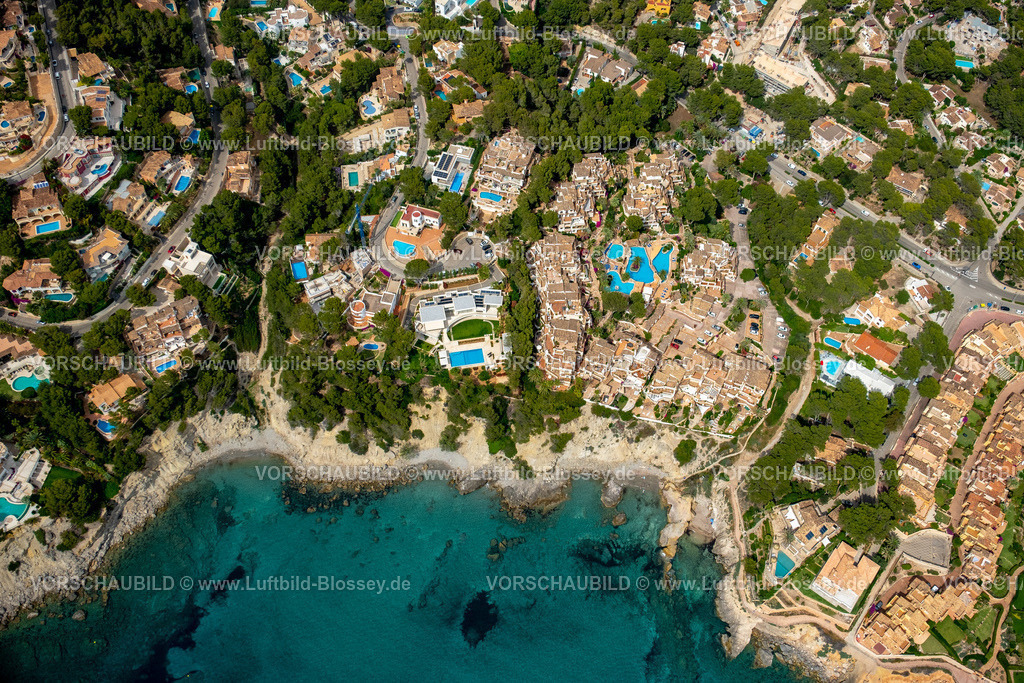 Mallorca230600274N | Luftbild, Club Monte de Oro, Wohnanlage mit Swimmingpool-Landschaft, Costa de la Calma, CalviaÃƒâ€šÃ‚Â , Balearen, Mallorca, Balearische Inseln, Spanien