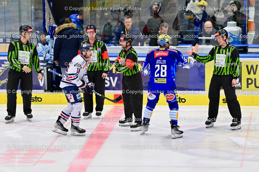 EC IDM Wärmepumpen VSV vs. Hydro Fehervar AV19 14.2.2023 | #16 Hari Janos, #28 Joslin Derek, HRIBAR MATJAZ, FICHTNER PATRICK, NIKOLIC MANUEL, NOTHEGGER DAVID, Referees