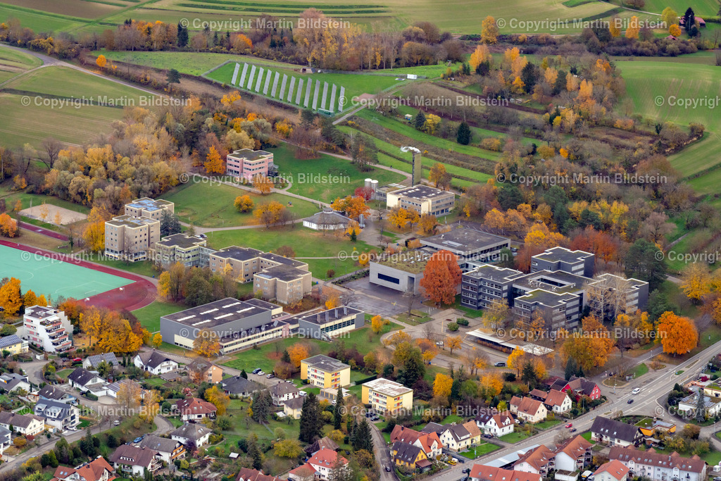 Heimschule Sankt Landelin Ettenheim.  | Bilder Fotos Luftbilder Luftaufnahmen Deutschland Süden Westen Schwarzwald Baden Württemberg  