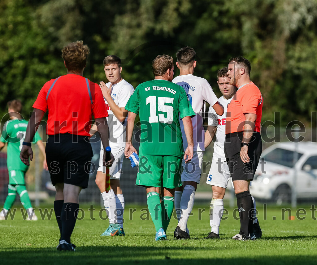 2023-09-10_104_SV_Eichenried_gegen_FC_Eitting | Eichenried, Deutschland, 10.09.2023:
Fußball, Kreisliga 2023 / 2024, 8. Spieltag, SV Eichenried gegen FC Eitting, Endergebnis: 1:2

Foto: Christian Riedel / fotografie-riedel.net