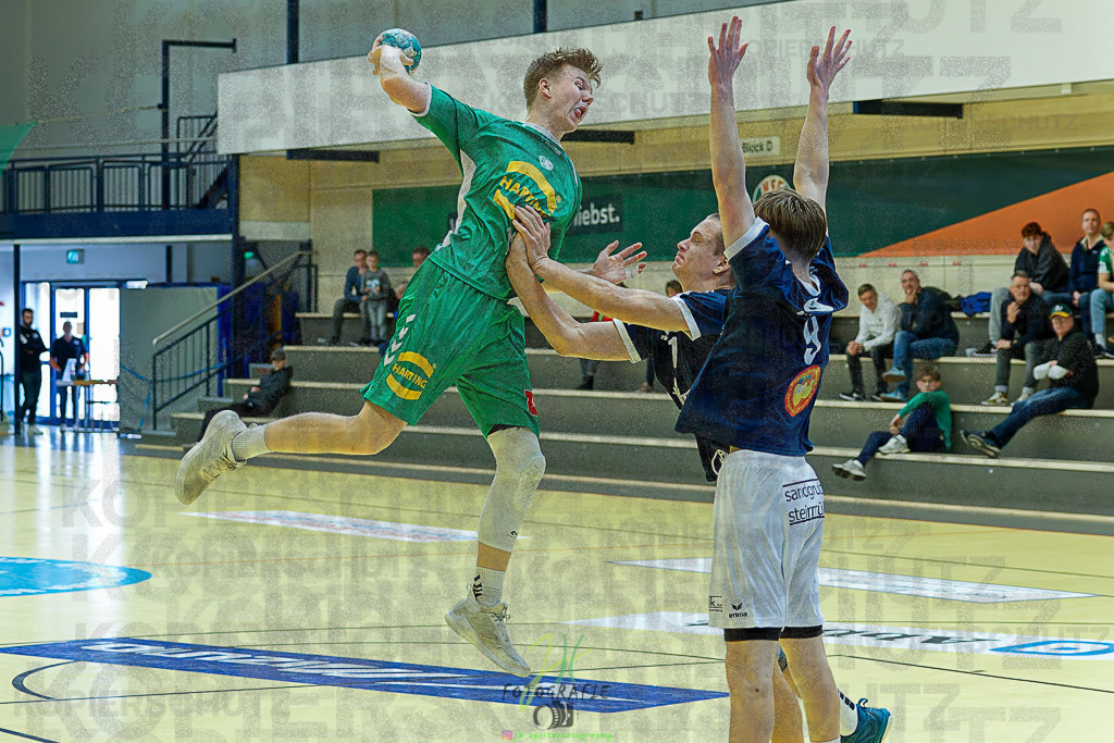 mJB Pokalrunde dt. Meisterschaft, TV Hüttenberg - TSV GWD Minden | mJB Pokalrunde dt. Meisterschaft, TV Hüttenberg - TSV GWD Minden am 15.03.2025 in Münchholzhausen (Sporthalle Münchholzhausen)Photo © 2025 - Jörg Heinrich - Realisiert mit Pictrs.com