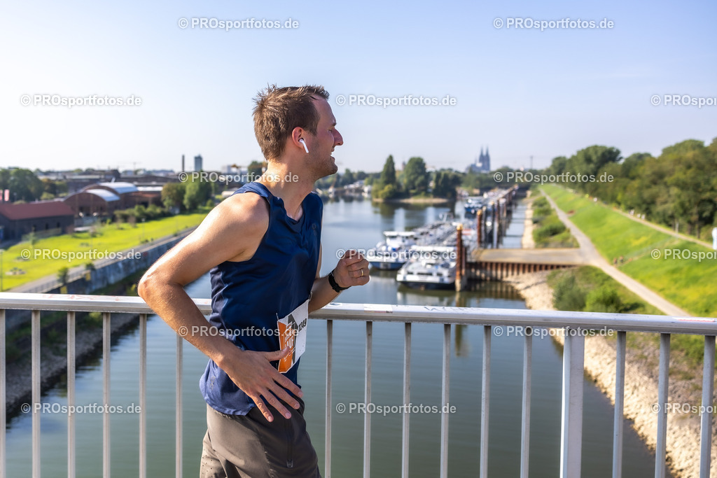 ASV OBI Brueckenlauf 2023 ; 10.09.2023 | Impressionen im Bereich des Katzenbuckels und des Rheinparks; ASV OBI Brueckenlauf 2023  am 10.09.2023 im Bereich Katzenbuckel und Rheinpark in Koeln/Deutschland. Photo: Ulrich Fassbender