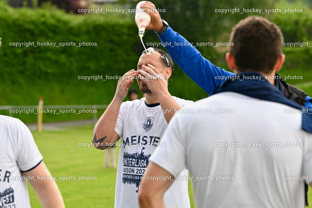 ATUS Velden Meisterfeier 2023 20.5.2023 | hockey sports photos, Pressefotos, Sportfotos, hockey247, win 2day icehockeyleague, Handball Austria, Floorball Austria, ÖVV, Kärntner Eishockeyverband, KEHV, KFV, Kärntner Fussballverband, Österreichischer Volleyballverband, Alps Hockey League, ÖFB, 