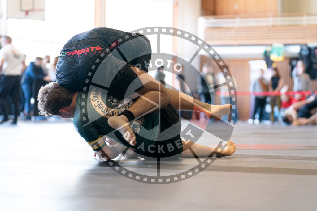 20250329PBB0726 | Fighters compete during the International Luta Livre (ILLCS) Germany IX Spring 2025 Competition spring on March 29, 2025 in Hannover, Germany.© Chiara Dazi