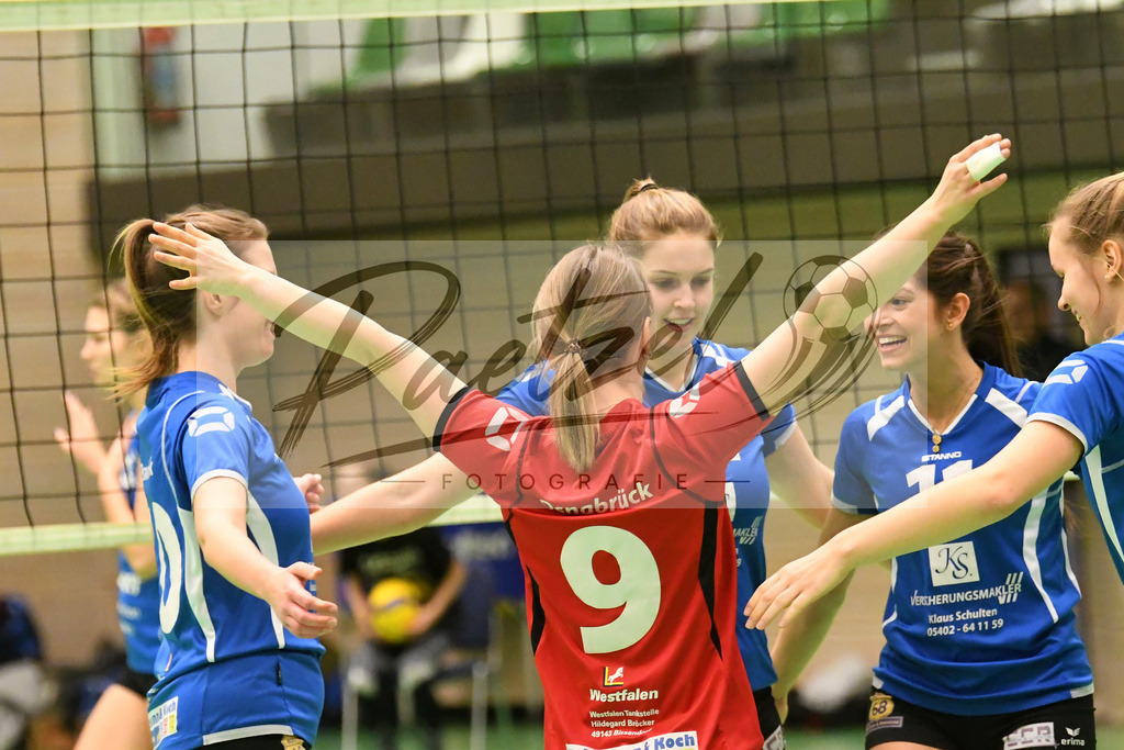 20200208_VCOASC_0048 | Volleyball, Frauen:   waehrend des Spiels der Regionalliga NordWest zwischen VC Osnabrueck und ASC 46 Goettingen in der Schlosswall-Halle am 08.02.2020 in Osnabrueck, Deutschland. - Realisiert mit Pictrs.com