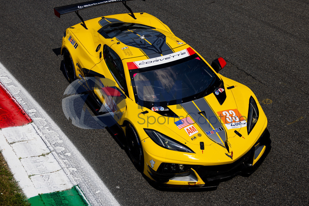 Trainproduction-20230708-0129 | MONZA,ITALY,08.Jul.23 - MOTORSPORTS - WEC, FIA World Endurance Championships, 6h of Monza, Autodromo Monza. Image shows Nicky Catsburg (NED), Ben Keating (USA) and Nicolas Varrone (ARG/ Corvette Racing). Photo: Trainproduction / Matthias Trinkl